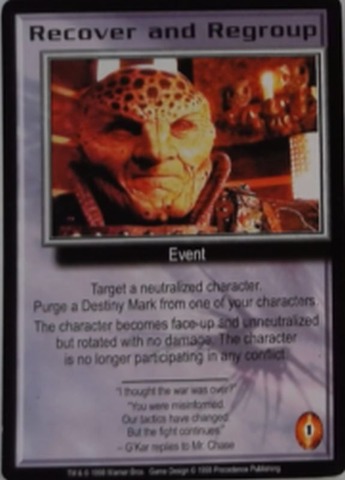Recover and Regroup - Rare